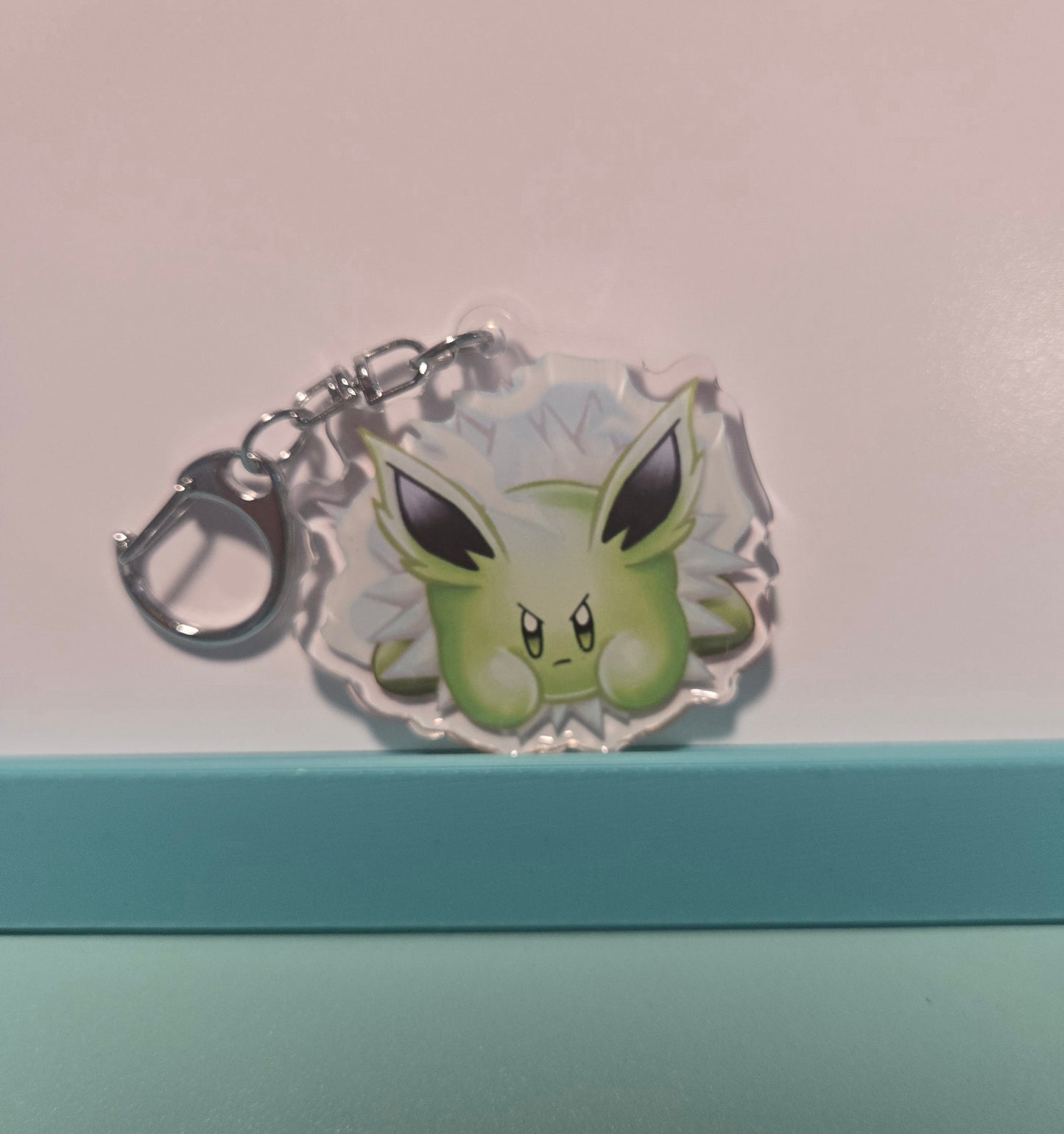 Jolteon Kirby "Kirbeon" Double Sided Epoxy Keychain