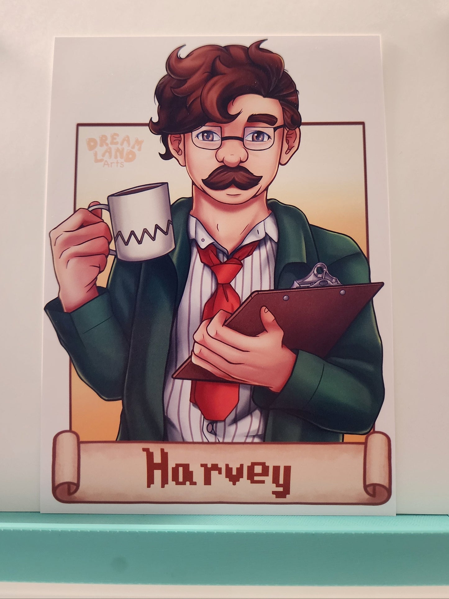 Harvey Stardew Valley Bachelor Art Print 5x7
