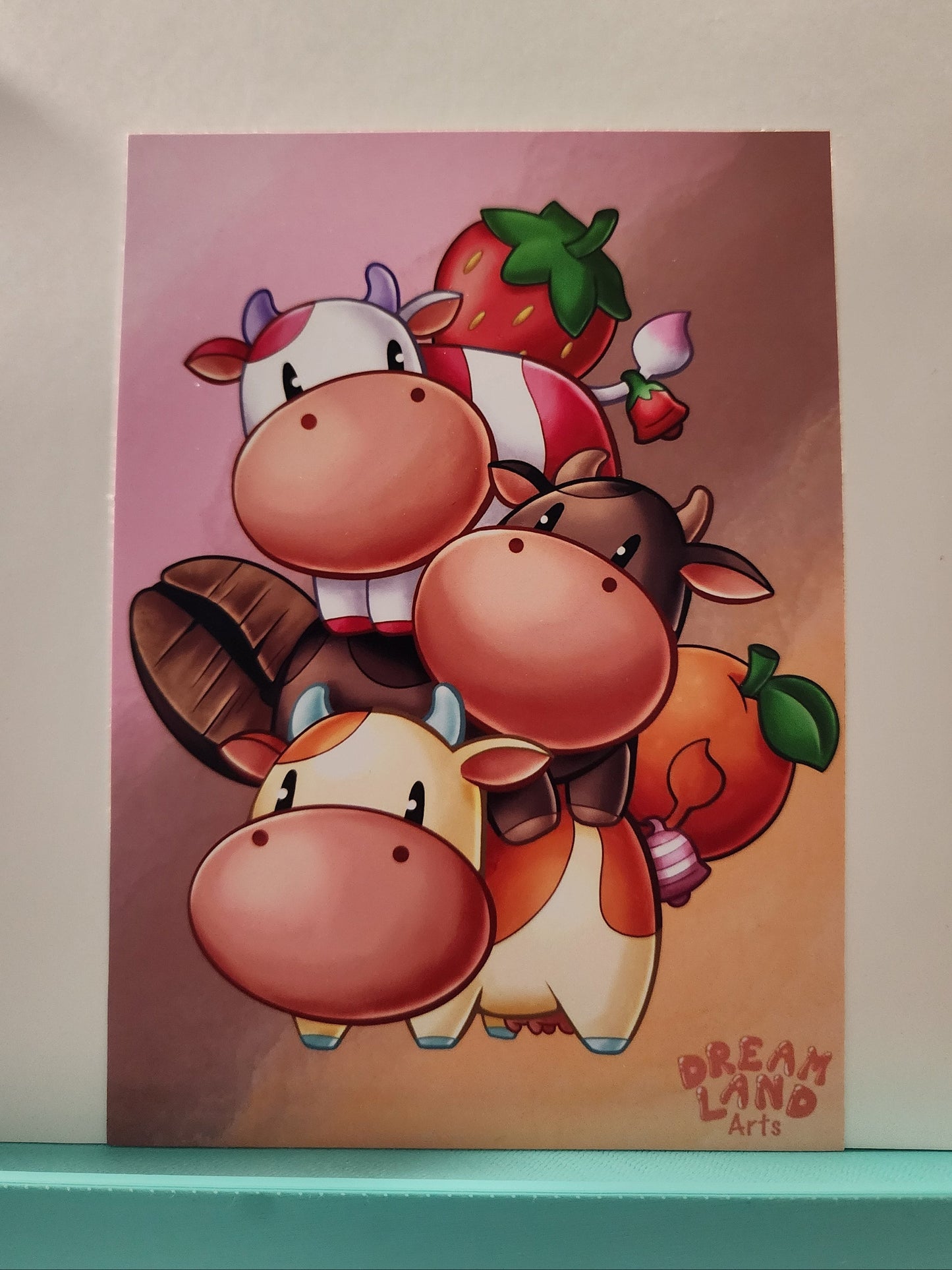 Flavoured Cows Story of Seasons Art Print 5x7
