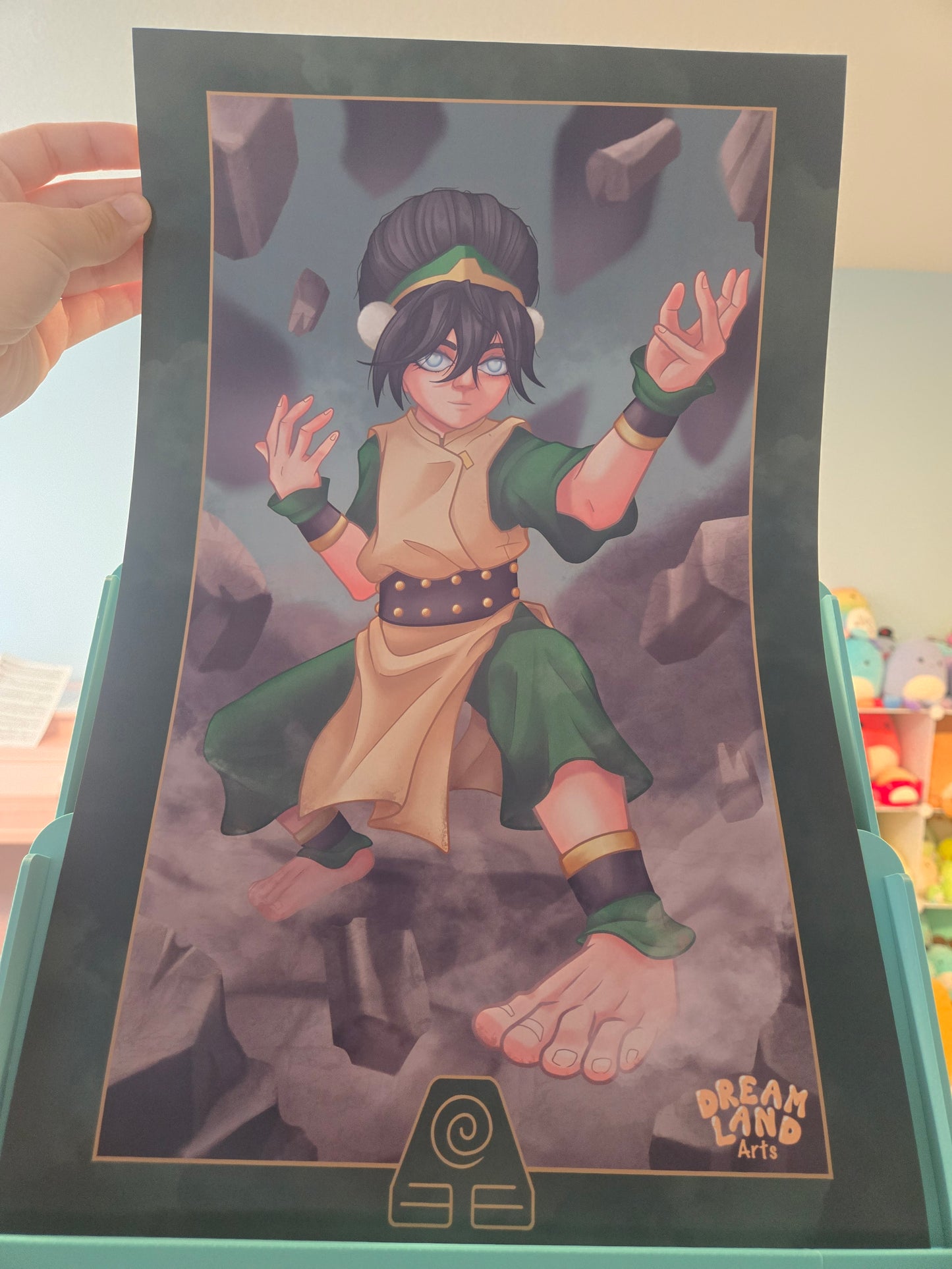 Toph Avatar The Last Airbender Art Print