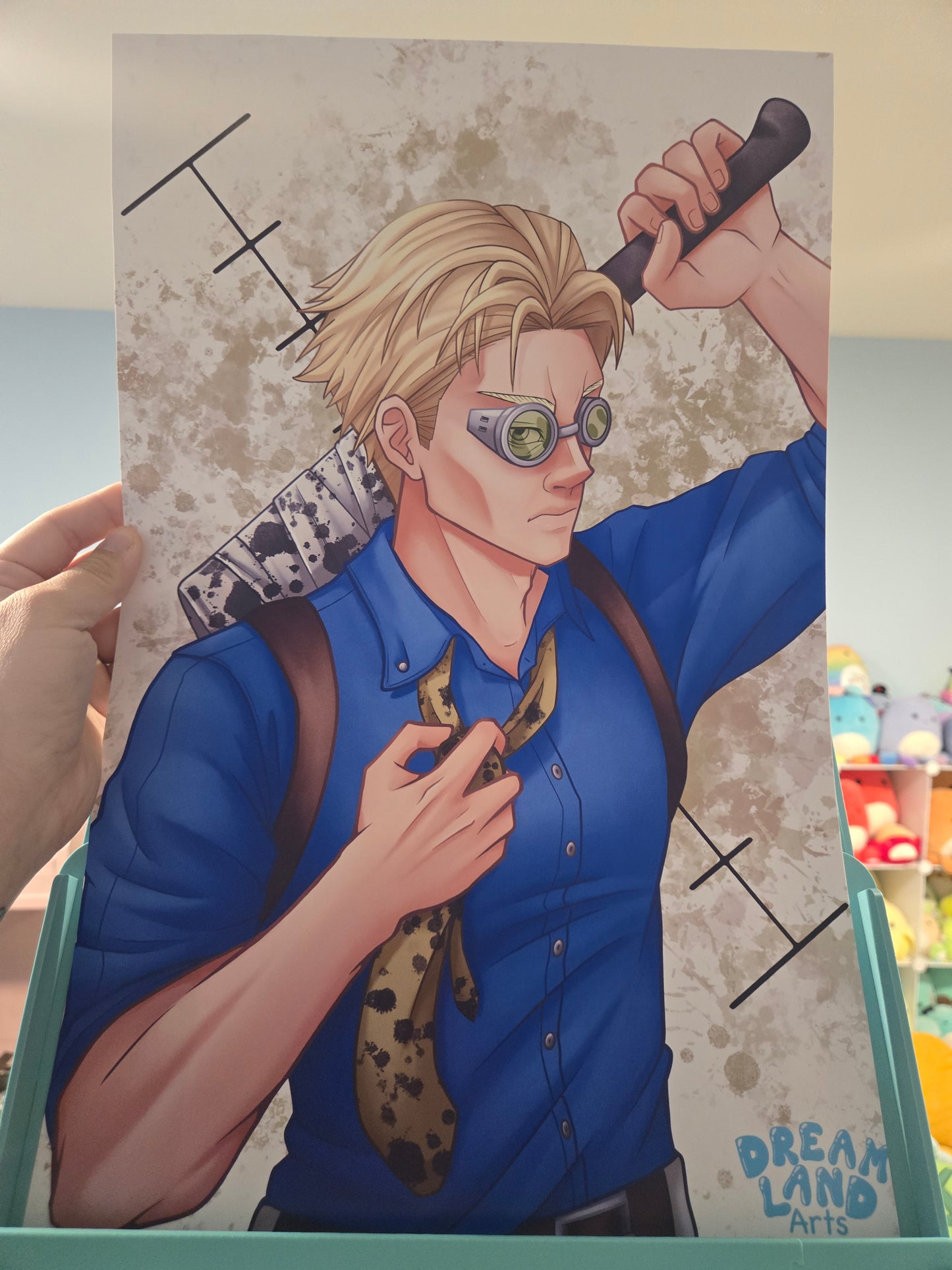 Nanami Jujutsu Kaisen Art Print