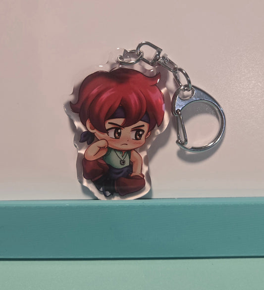 March Fields of Mistria Epoxy Keychain