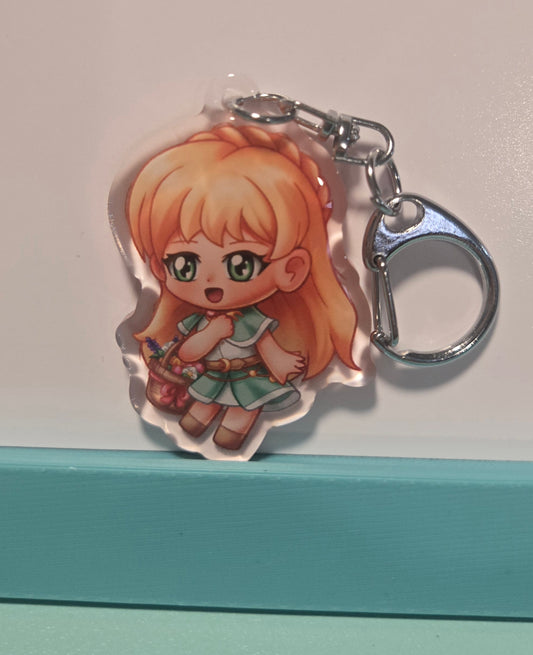 Celine Fields of Mistria Epoxy Keychain