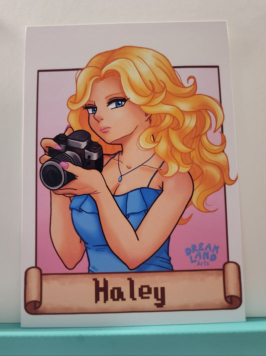 Haley Stardew Valley Bachelorette Art Print 5x7