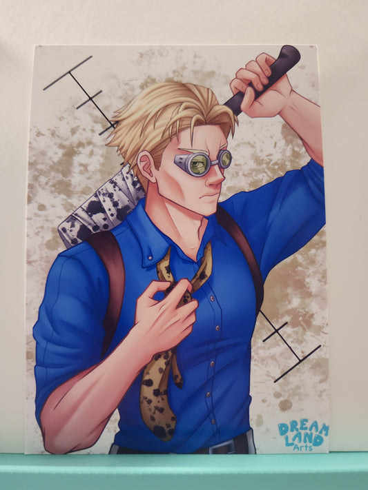 Nanami Jujutsu Kaisen Art Print