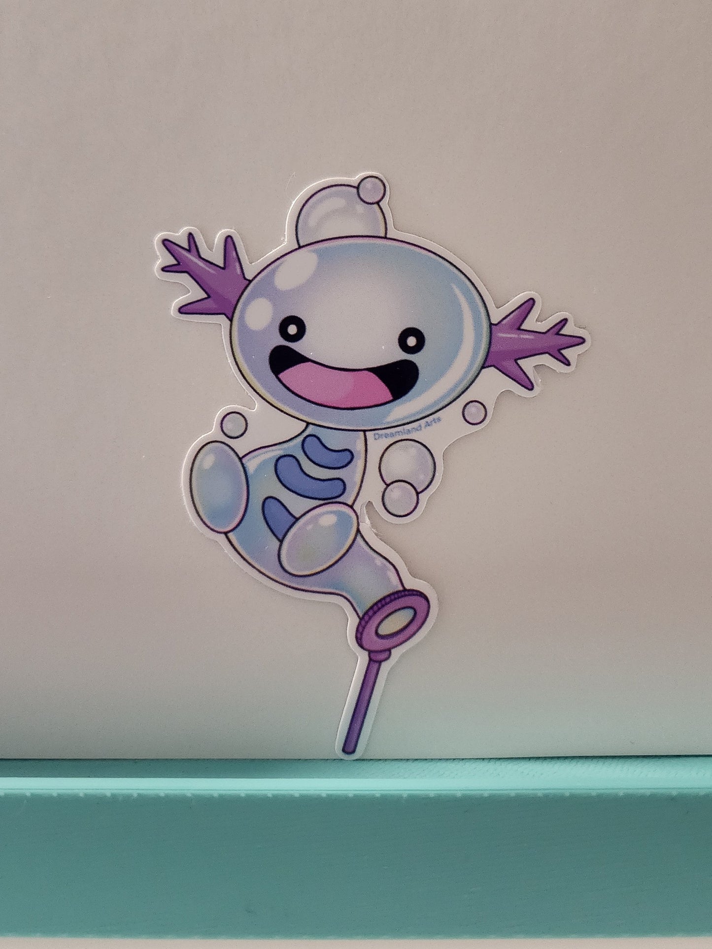 Bubble Wooper Pokemon Sticker