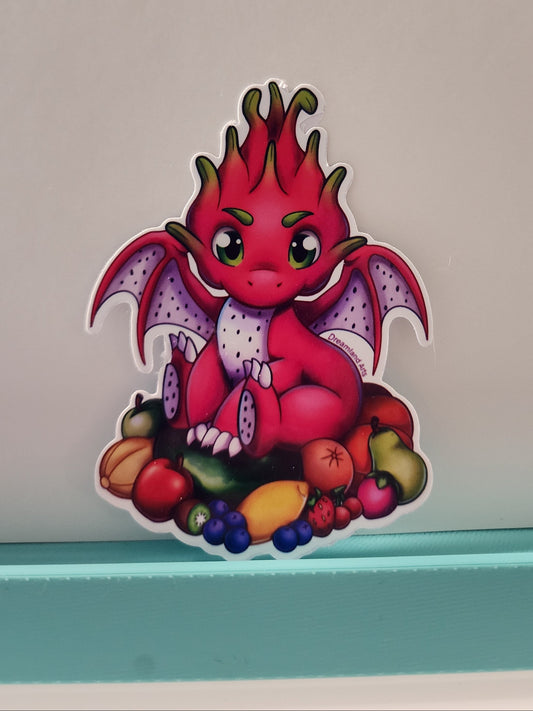 Dragonfruit Sticker