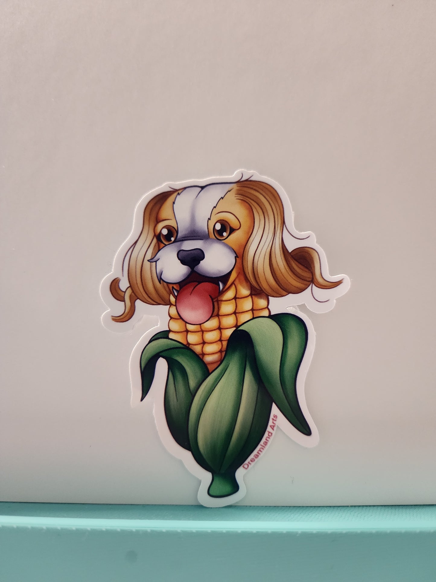 Corn Dog Sticker
