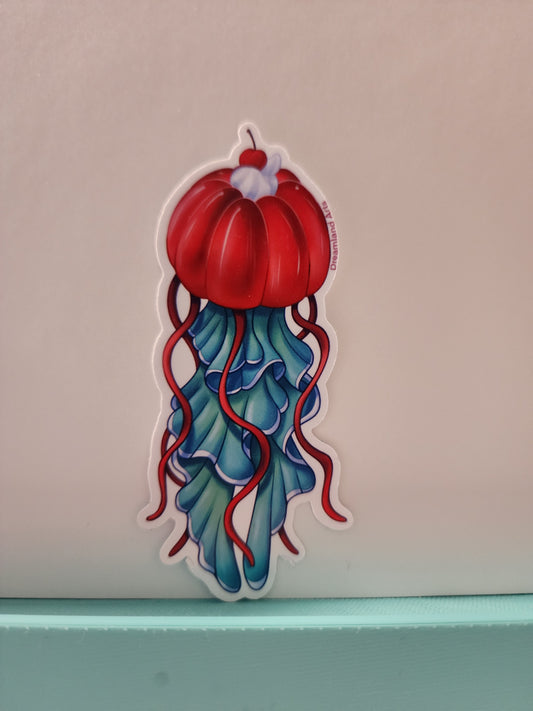 Jello-Fish Sticker