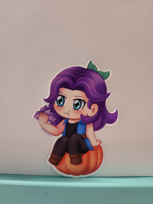 Abigail Stardew Valley Bachelorette Sticker